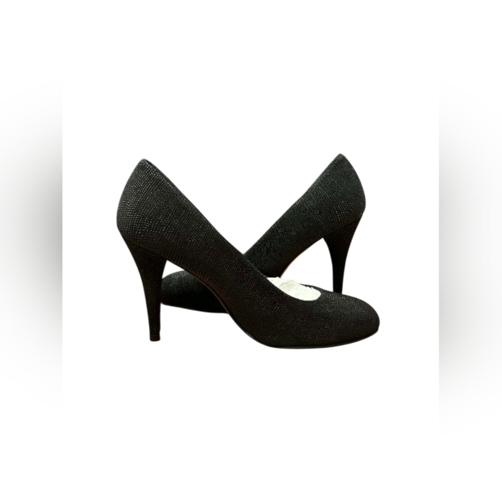 Stuart Weitzman NWT Black Textured High Heels Size 5M